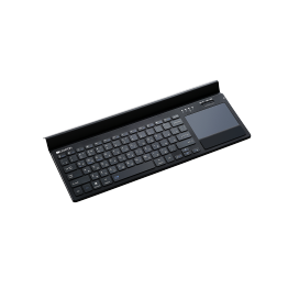 Tastatura Canyon CND-HBTK7, Dual Mode, Wireless, Touchpad, Negru